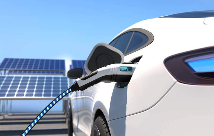 Die Ladestation für Elektroautos