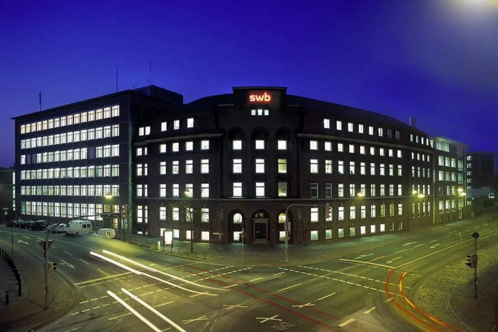 Der Hauptsitz der swb AG in Bremen.